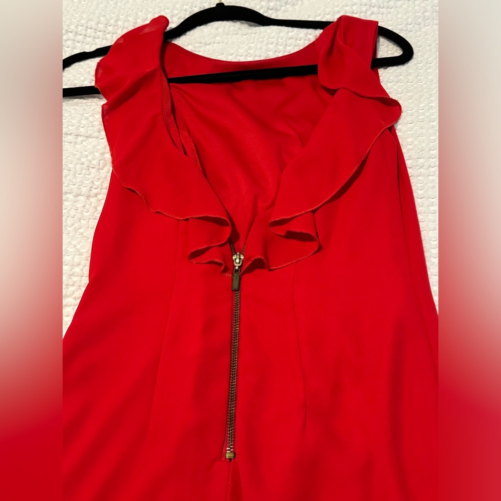 BEAUTIFUL RED OPEN BACK DRESS